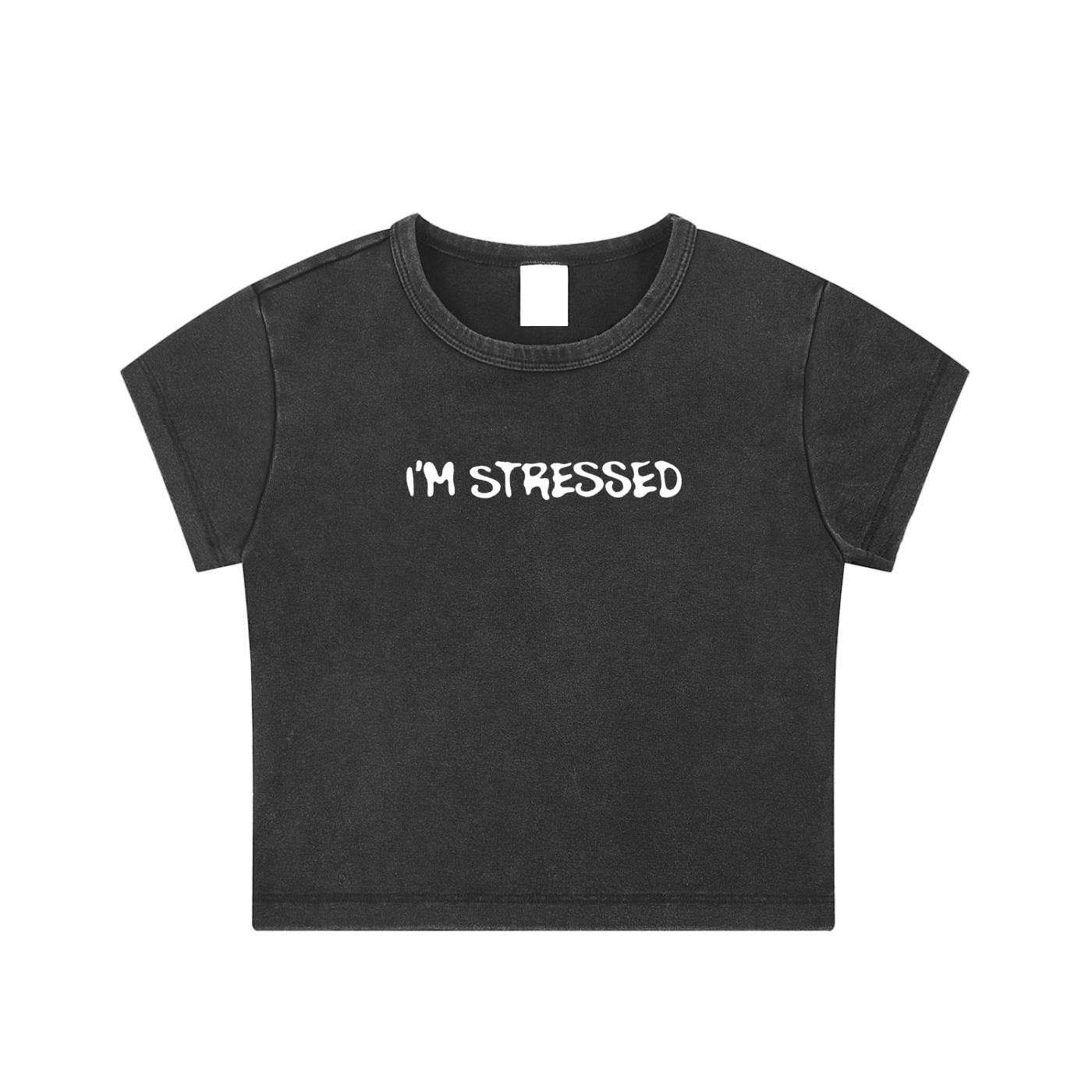 I'm Stressed Crop Top ODMPOD