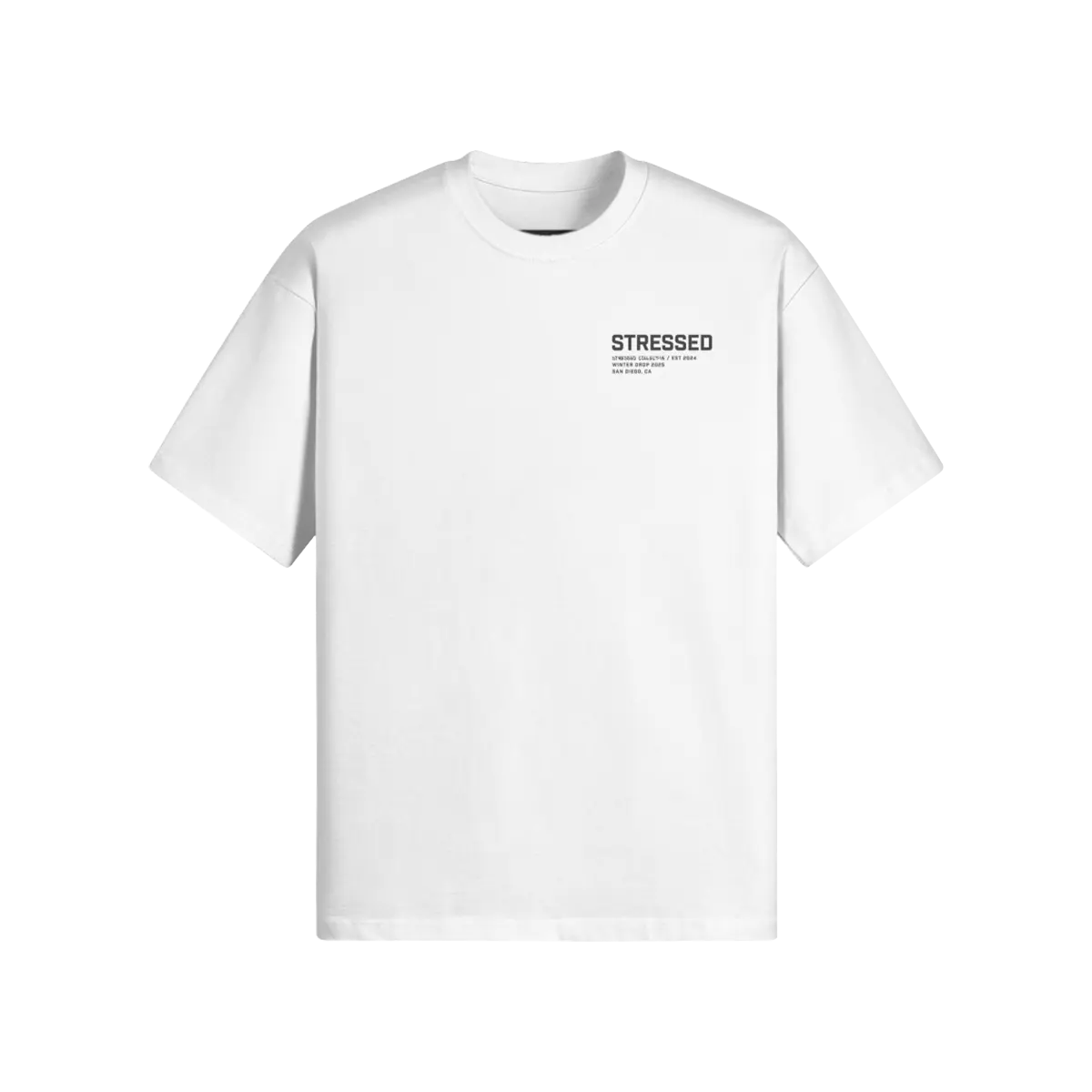 π Black Signature Stressed T-Shirt (100% off) PODpartner