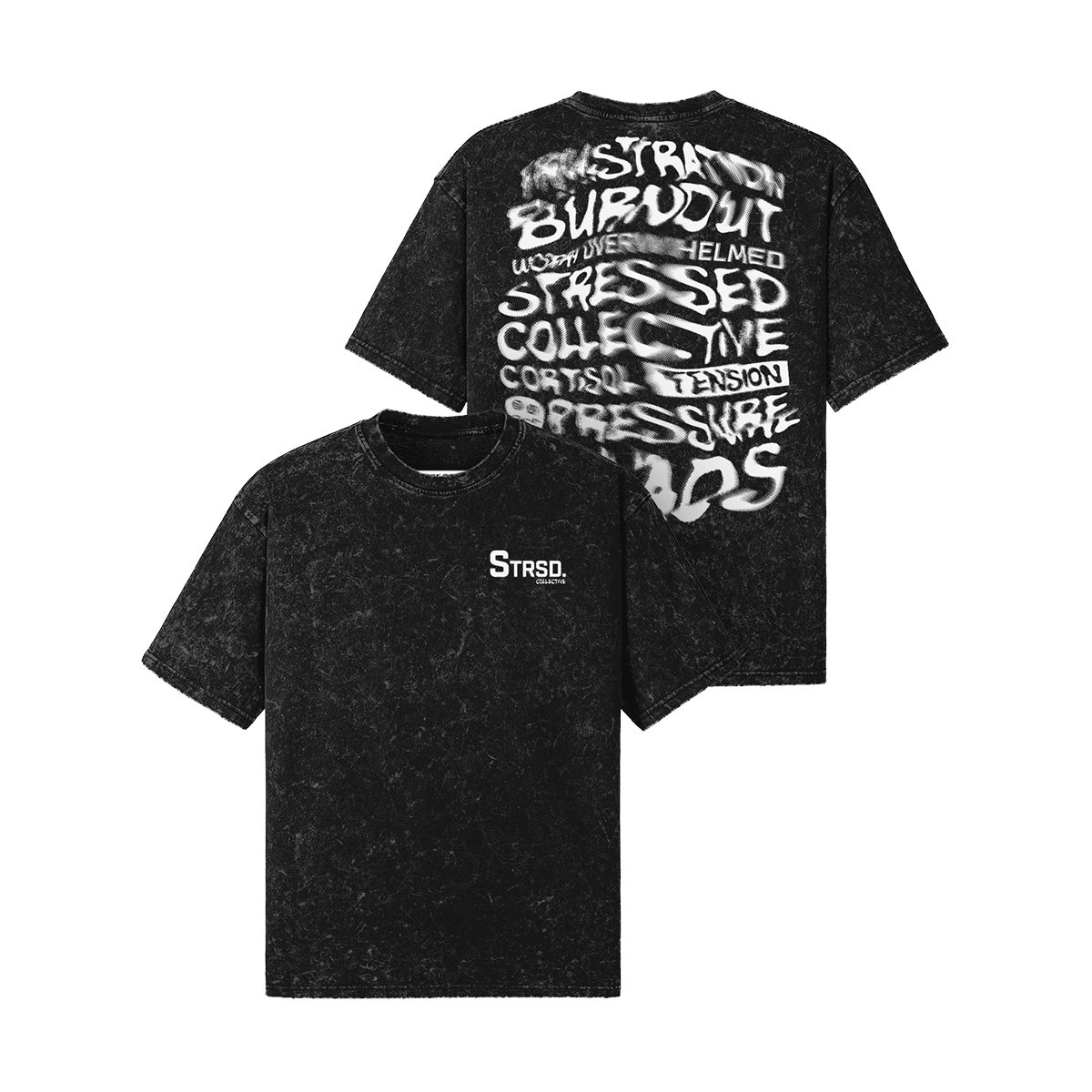 Strsd. Collective Snow Wash T-Shirt PODpartner