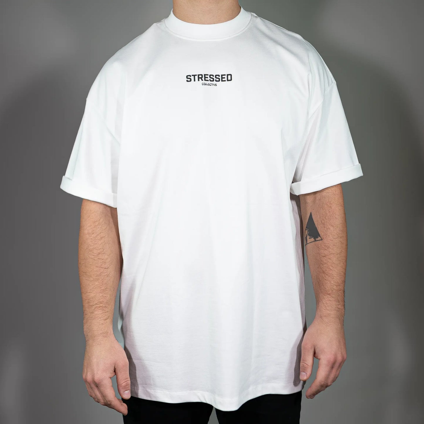 Repeating Stressed Face T-Shirt PODpartner