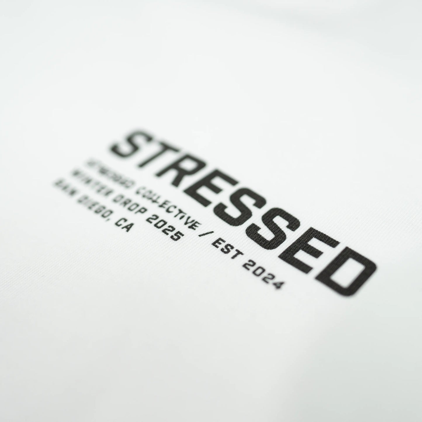 Black Signature Stressed T-Shirt PODpartner