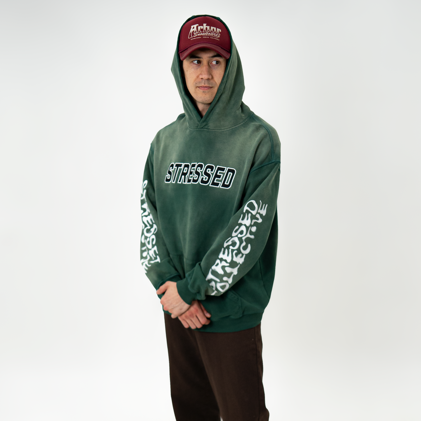 Stitched College Hoodie PODpartner