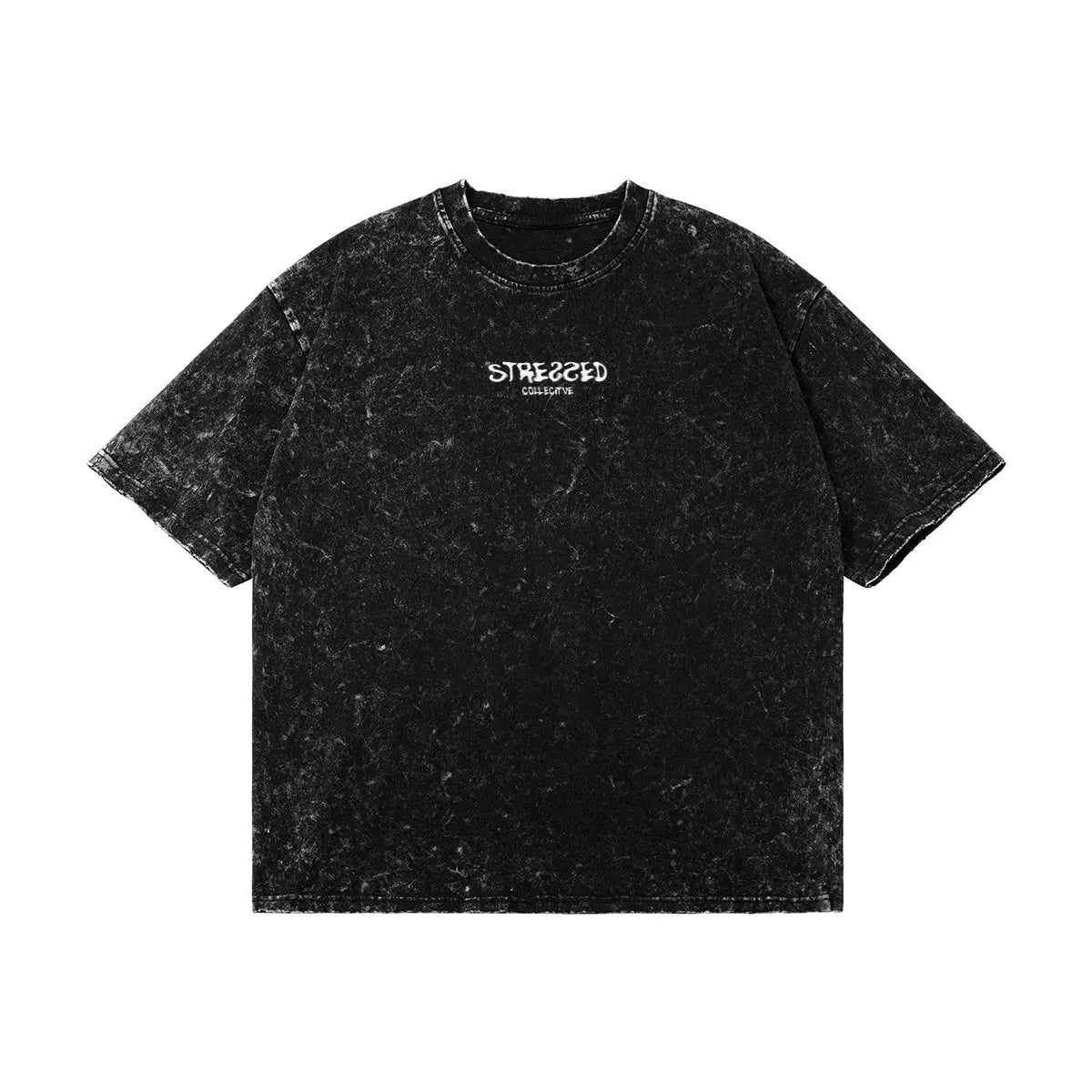 Repeating Stressed Snow Wash T-Shirt PODpartner