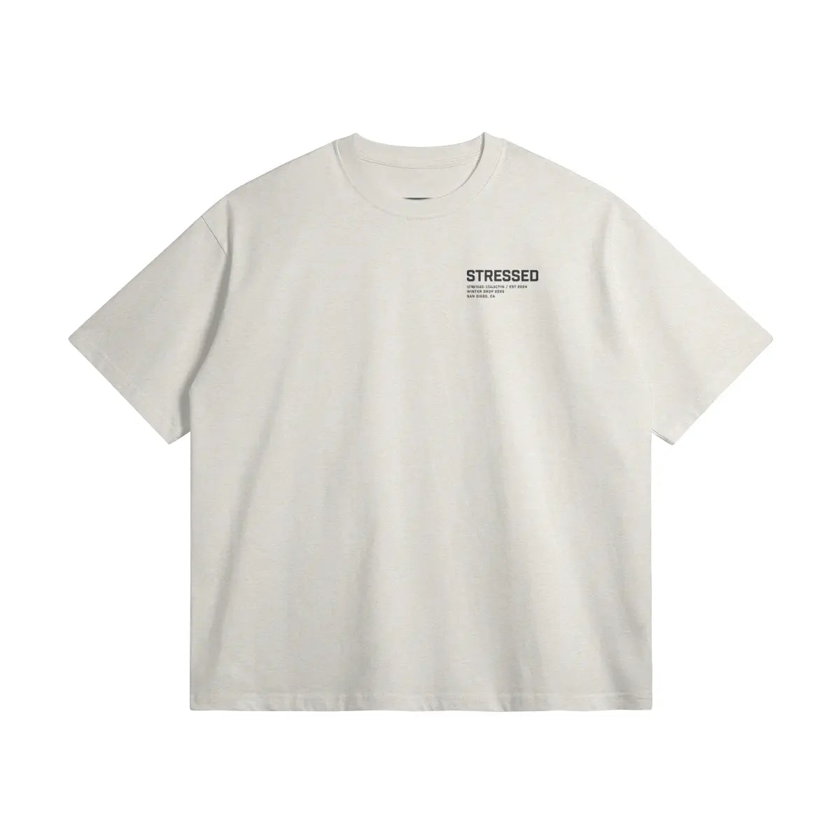 Black Signature Stressed T-Shirt PODpartner