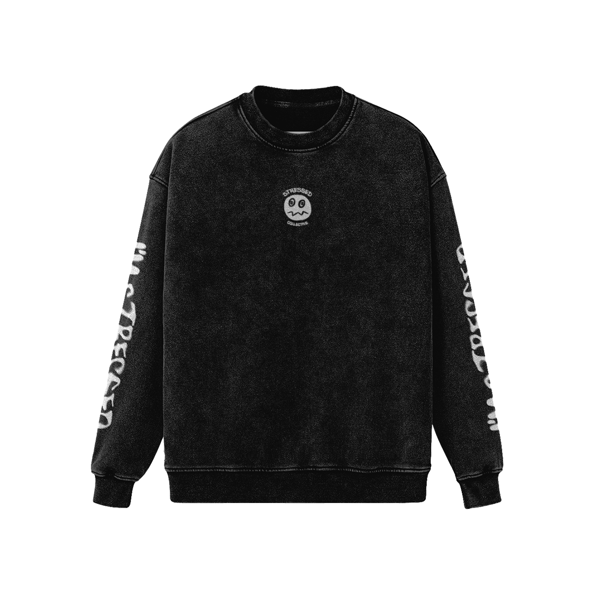 Stitched Face Logo Crew Neck