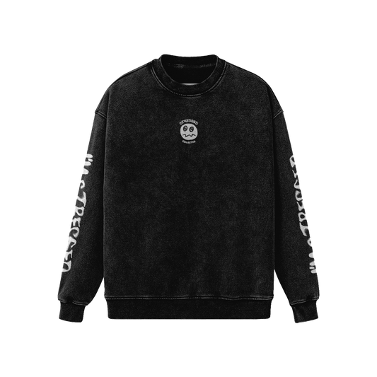 Stitched Face Logo Crew Neck