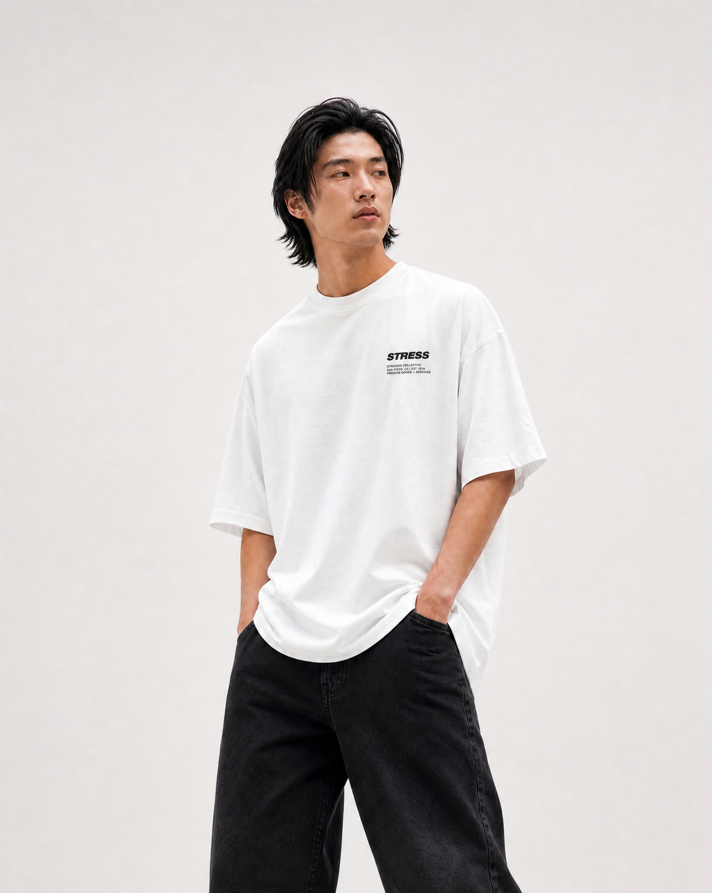 DTF Stress Clean T-Shirt PODpartner