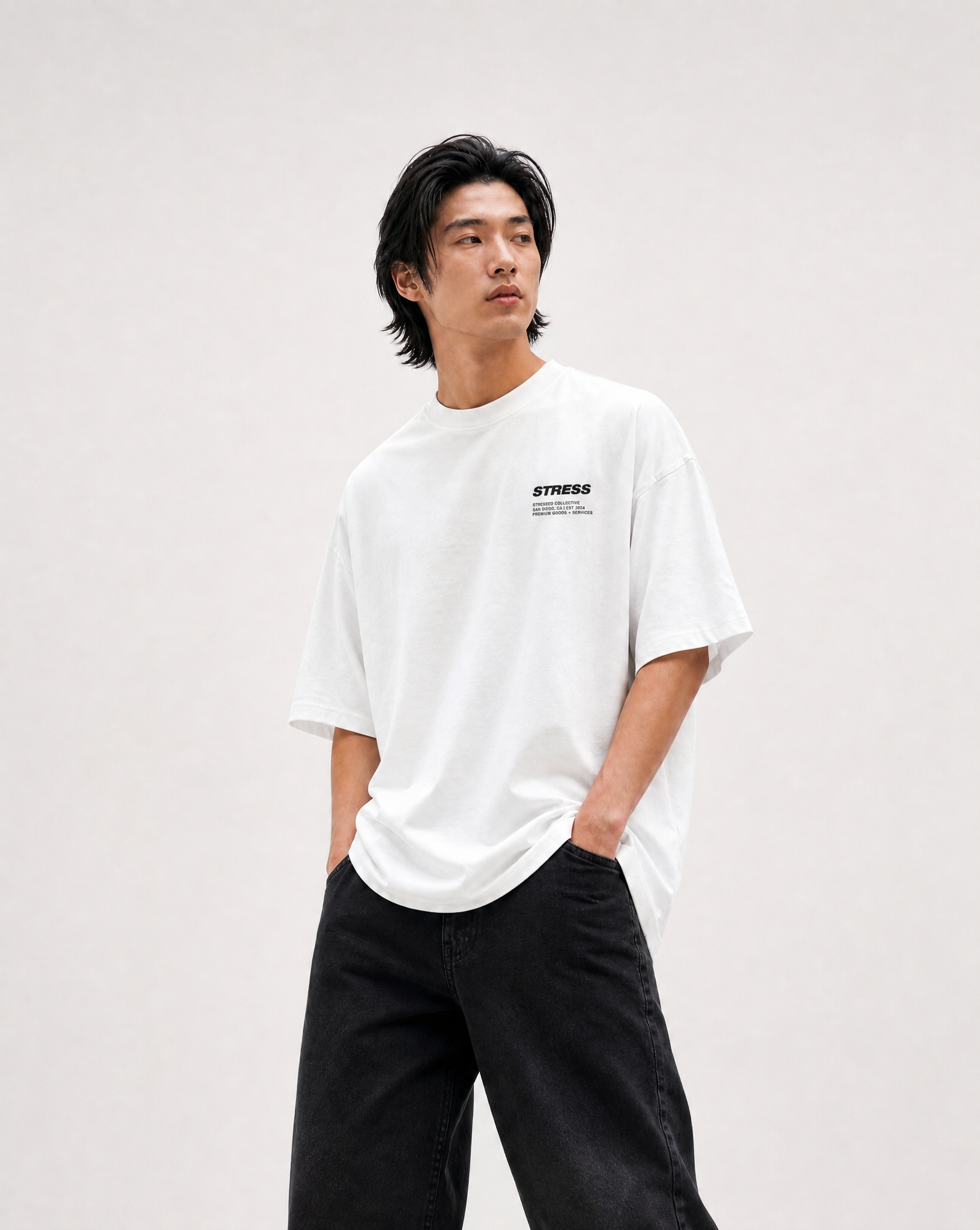 DTF Stress Clean T-Shirt PODpartner