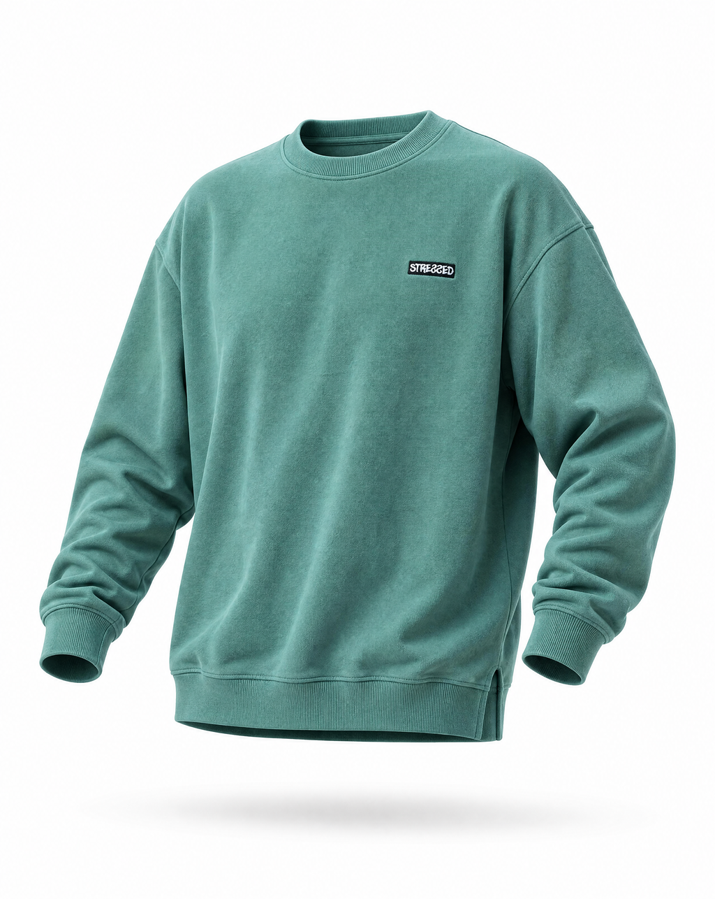 Stitched Box Logo Crew Neck PODpartner
