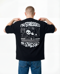 White Circle Face Logo T-Shirt