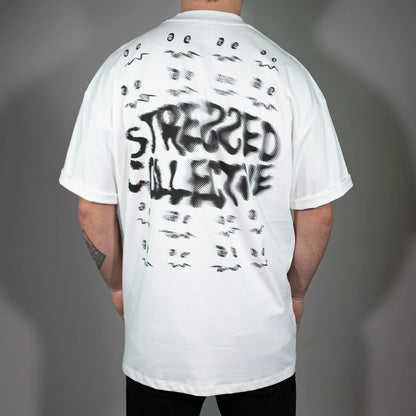 Repeating Stressed Face T-Shirt PODpartner