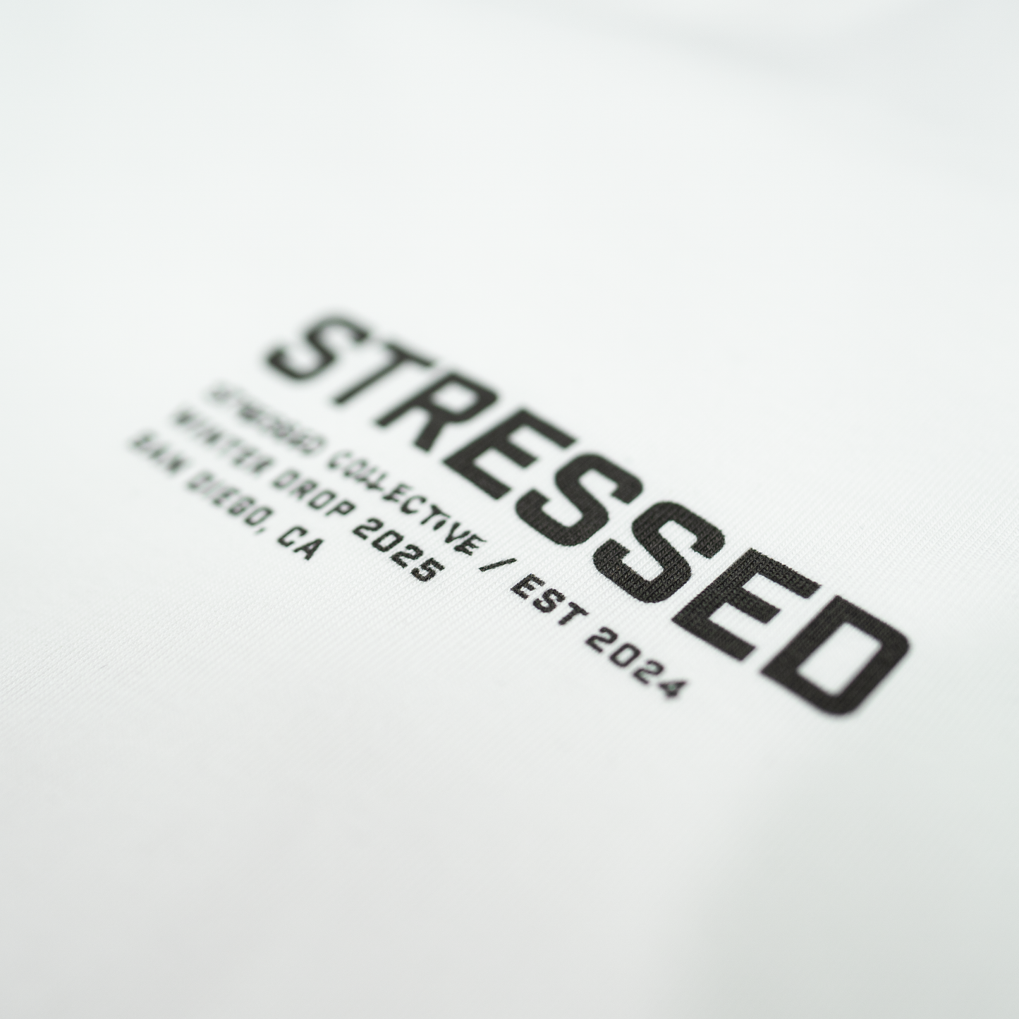 Black Signature Stressed T-Shirt