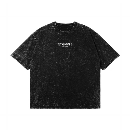 Repeating Stressed Snow Wash T-Shirt