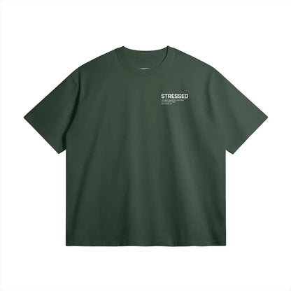 🎁 White Signature Stressed T-Shirt (100% off) PODpartner