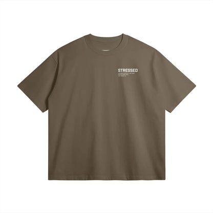 🎁 White Signature Stressed T-Shirt (100% off) PODpartner