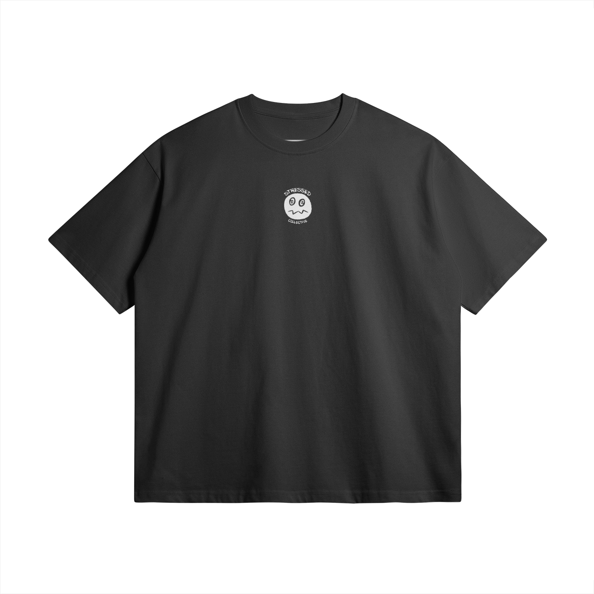 White Circle Face Logo T-Shirt