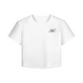 Repeating Stressed Embroided Crop Top PODpartner